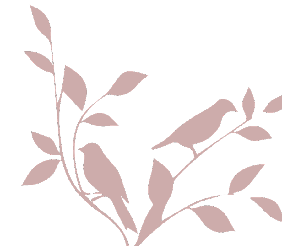 leaves and birds